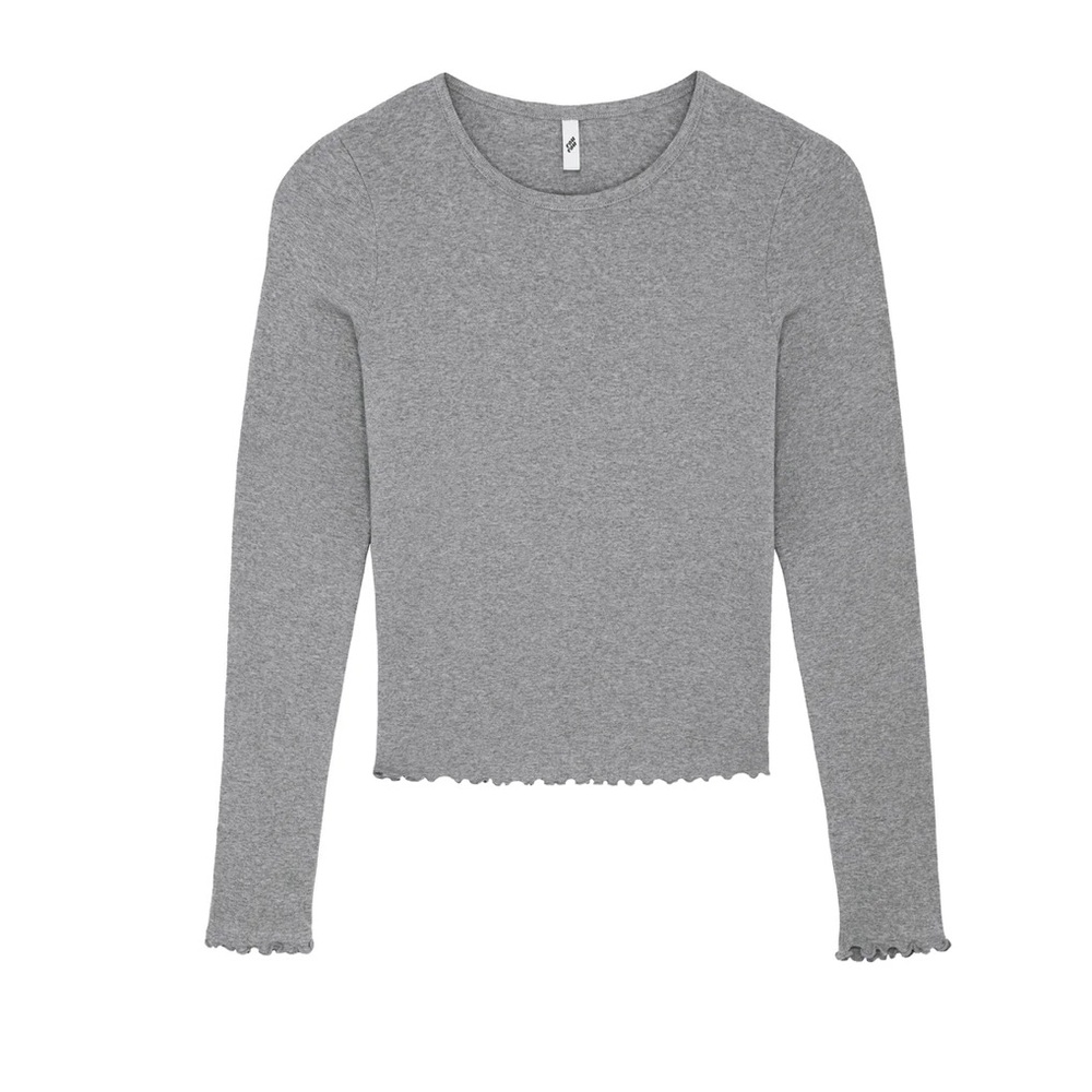 Frilly Long Sleeve Top